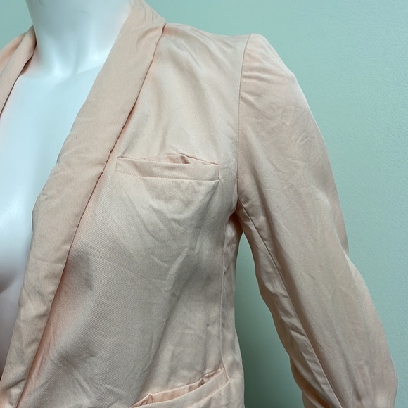 ANTHROPOLOGIE Cartonnier blush blazer - Picture 3 of 11